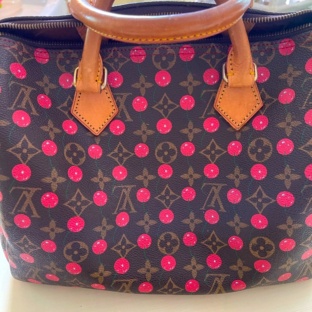 Cerise Louis Vuitton Speedy 25 collection